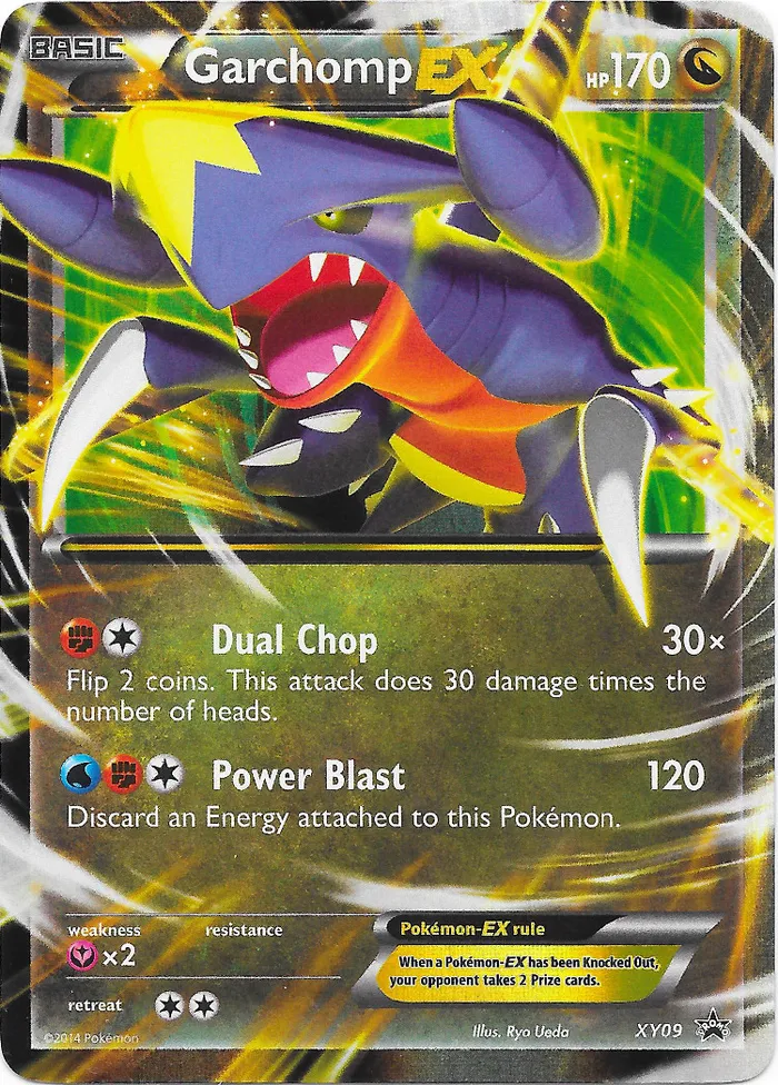 Carte Carchacrok EX — XY Black Star Promos