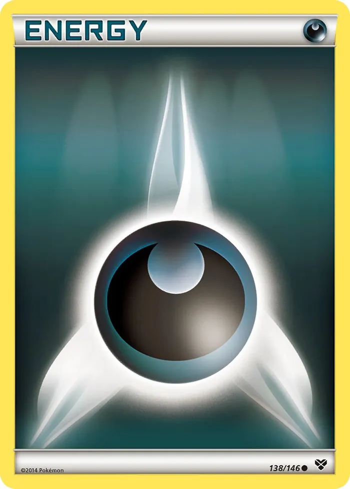 Carte Basic Darkness Energy — XY
