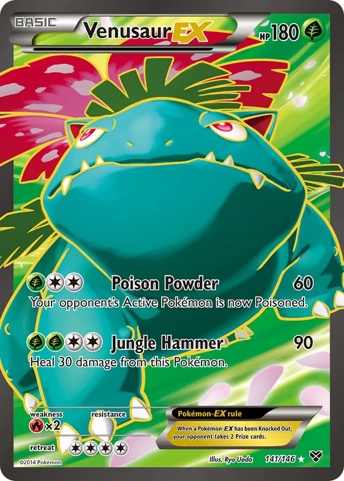 Carte Venusaur-EX — XY