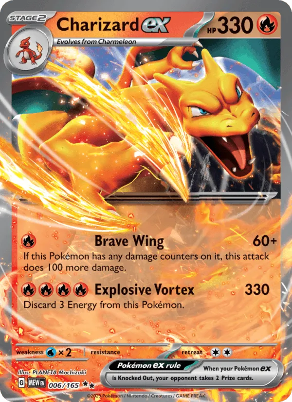 Carte Dracaufeu ex — 151
