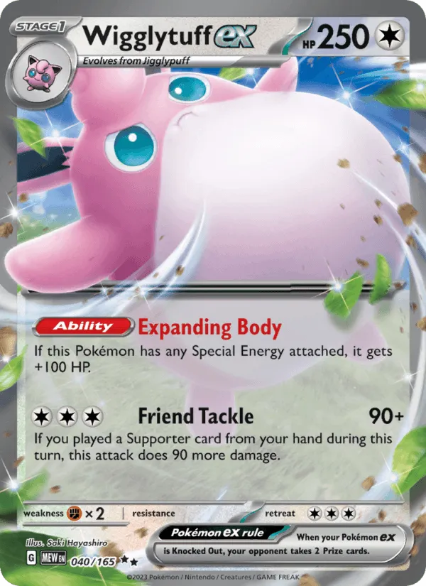 Carte Wigglytuff ex — 151