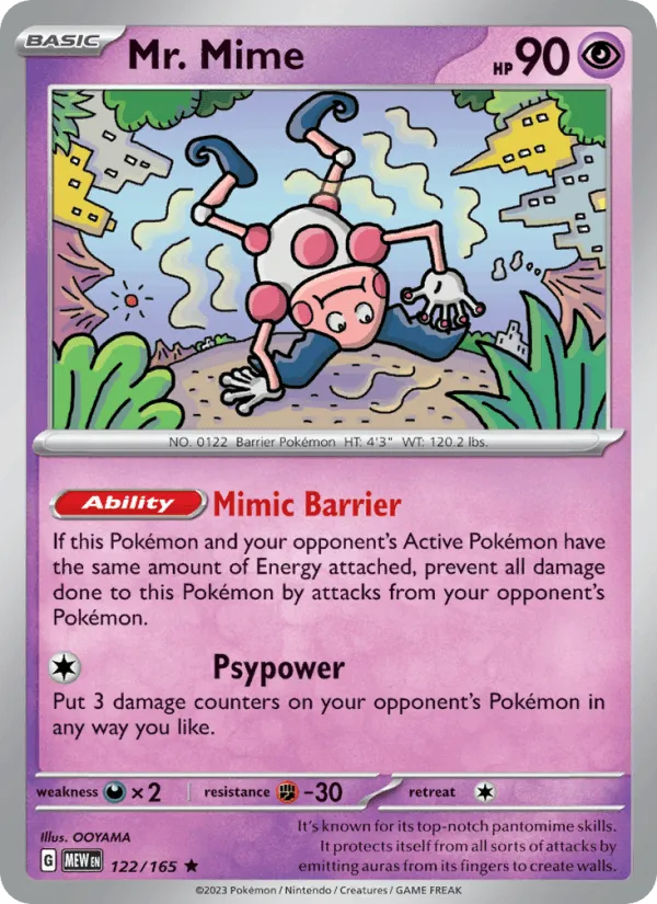 Carte M. Mime — 151
