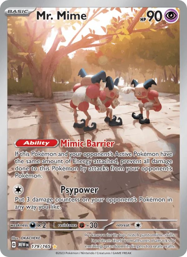 Carte M. Mime — 151