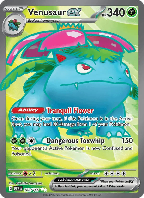 Carte Venusaur ex — 151