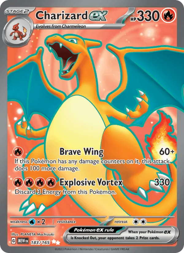 Carte Dracaufeu ex — 151