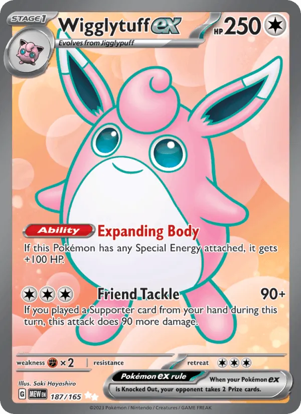 Carte Wigglytuff ex — 151