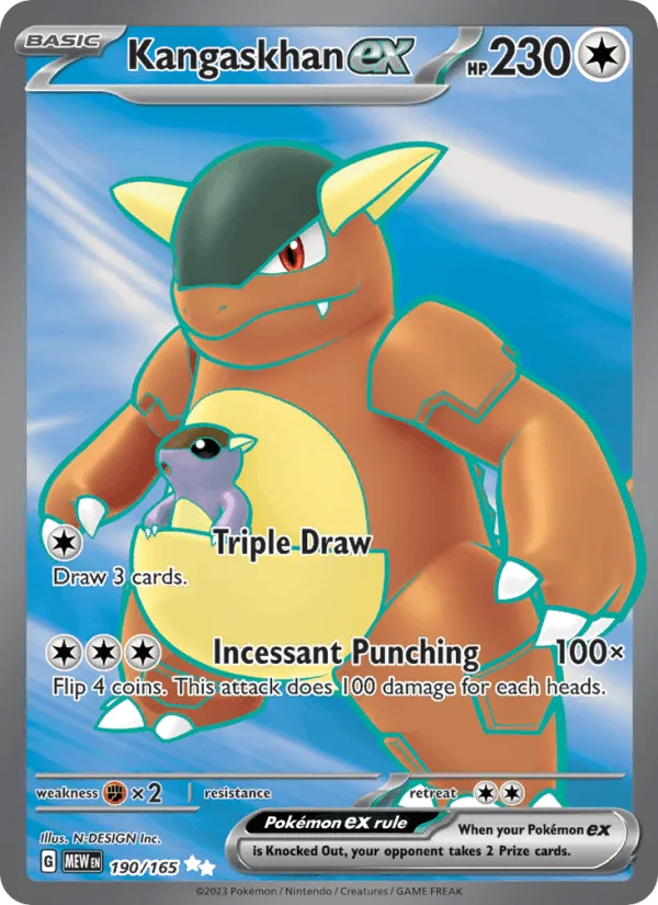 Carte Kangaskhan ex — 151