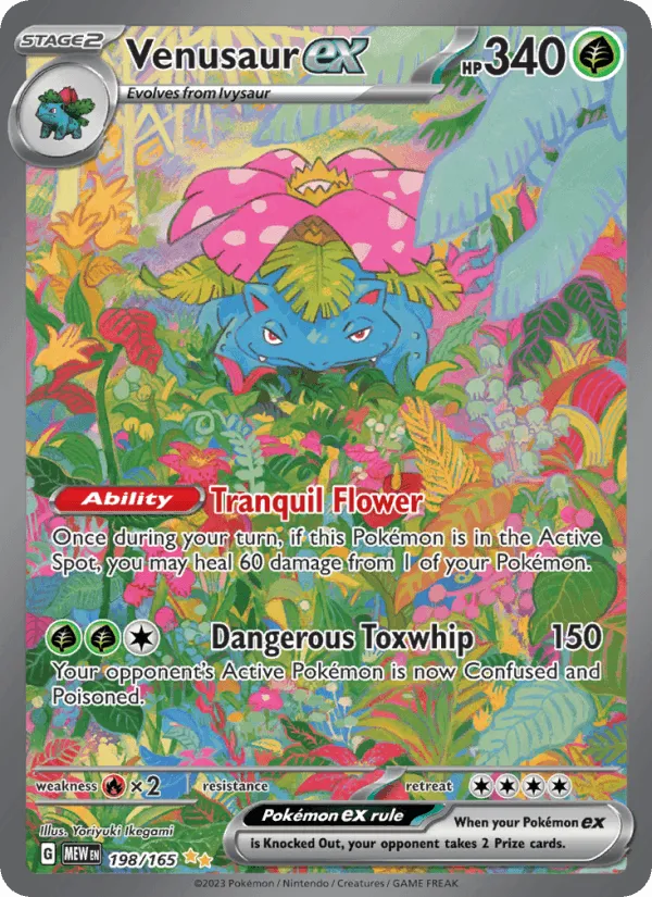 Carte Venusaur ex — 151