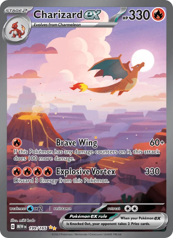 Carte Dracaufeu ex — 151
