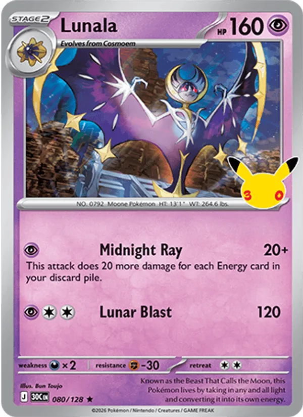 Carte Lunala — 30th Celebration