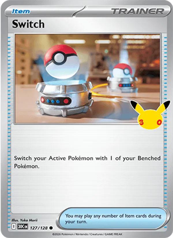 Carte Switch — 30th Celebration