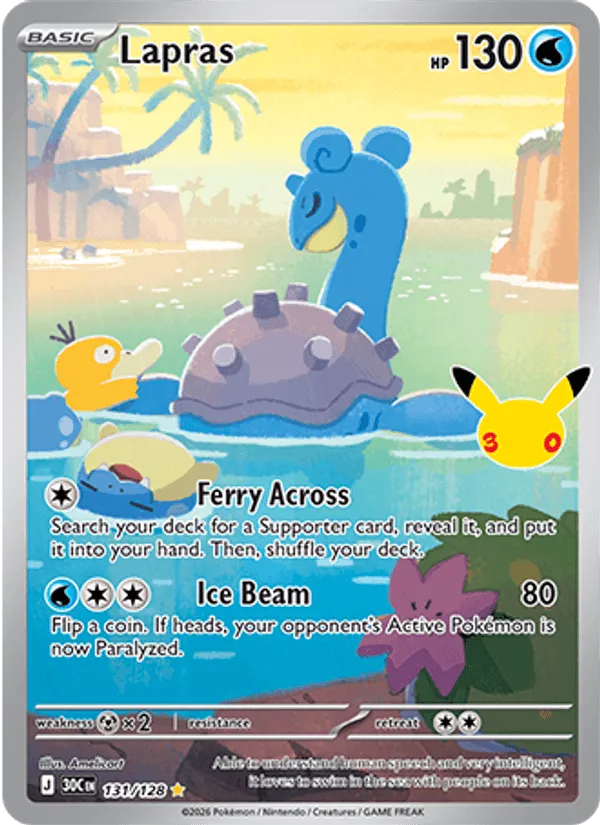 Carte Lapras — 30th Celebration