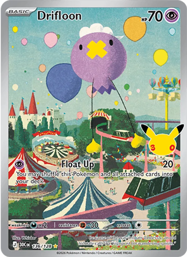 Carte Drifloon — 30th Celebration