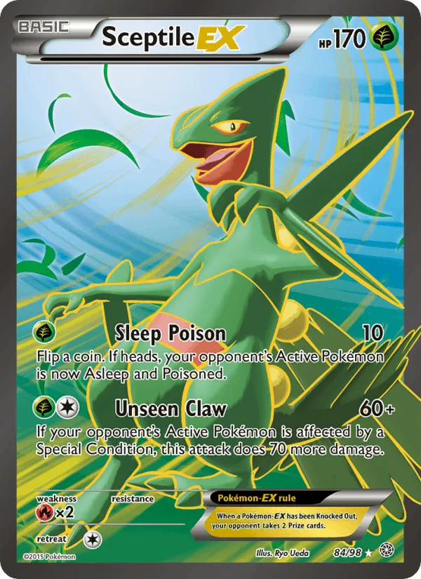 Carte Sceptile EX — Ancient Origins