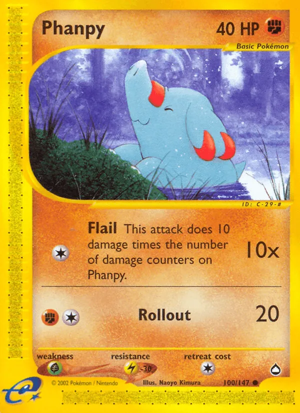 Carte Phanpy — Aquapolis