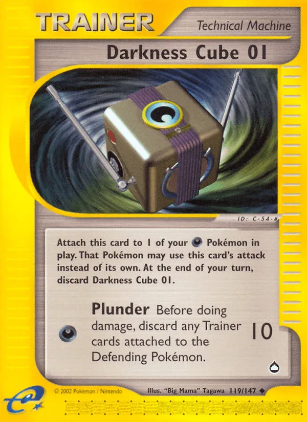 Carte Cube d'obscurité 01 — Aquapolis