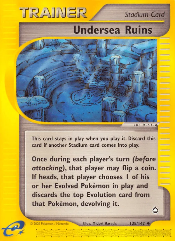 Carte Ruines sous marines — Aquapolis