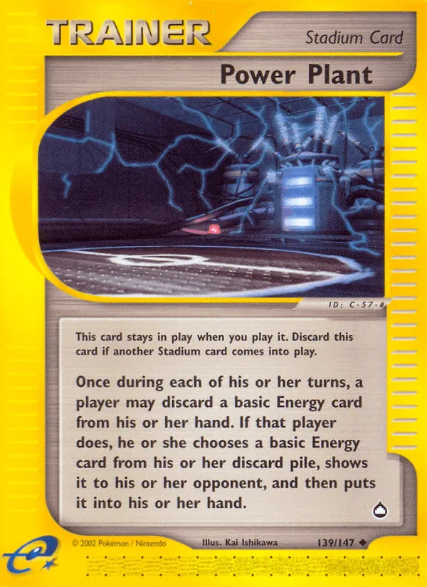 Carte Centrale d'Énergie — Aquapolis