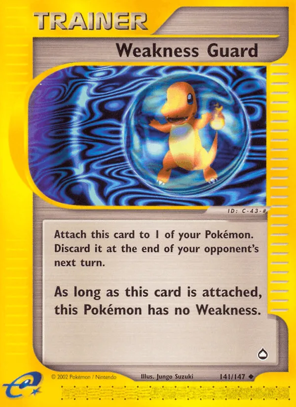 Carte Garde faiblesse — Aquapolis