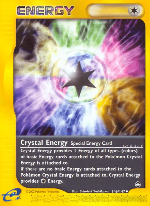 Carte Énergie cristal — Aquapolis