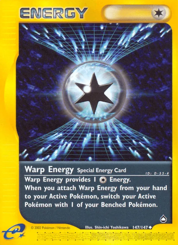Carte Énergie de Distorsion — Aquapolis