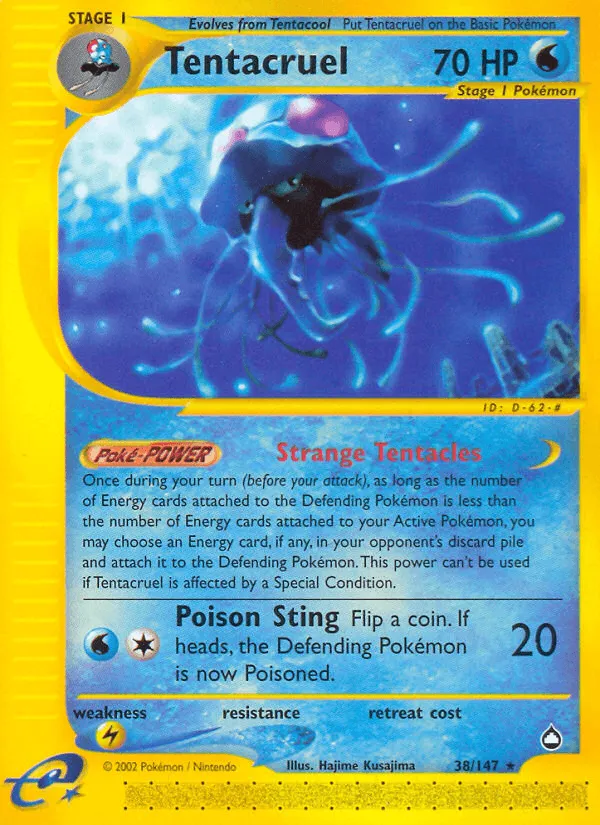 Carte Tentacruel — Aquapolis