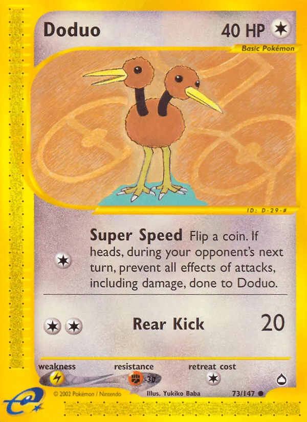 Carte Doduo — Aquapolis