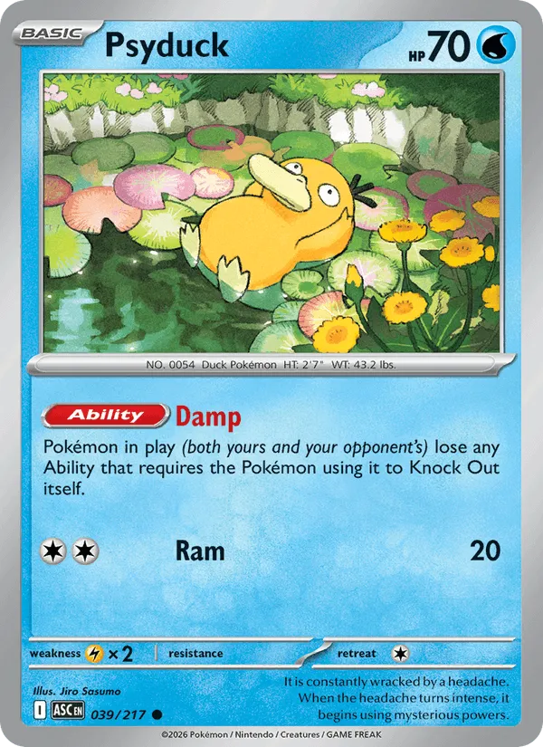 Carte Psykokwak — Ascended Heroes Additionals