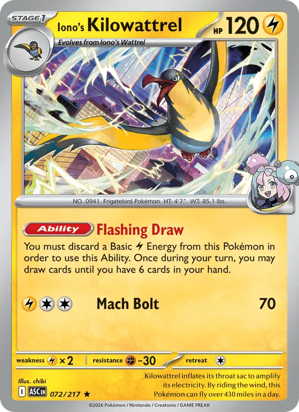 Carte Fulgulairo de Mashynn — Ascended Heroes Additionals