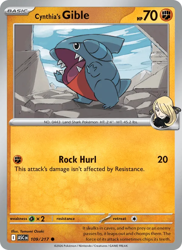 Carte Griknot de Cynthia — Ascended Heroes Additionals