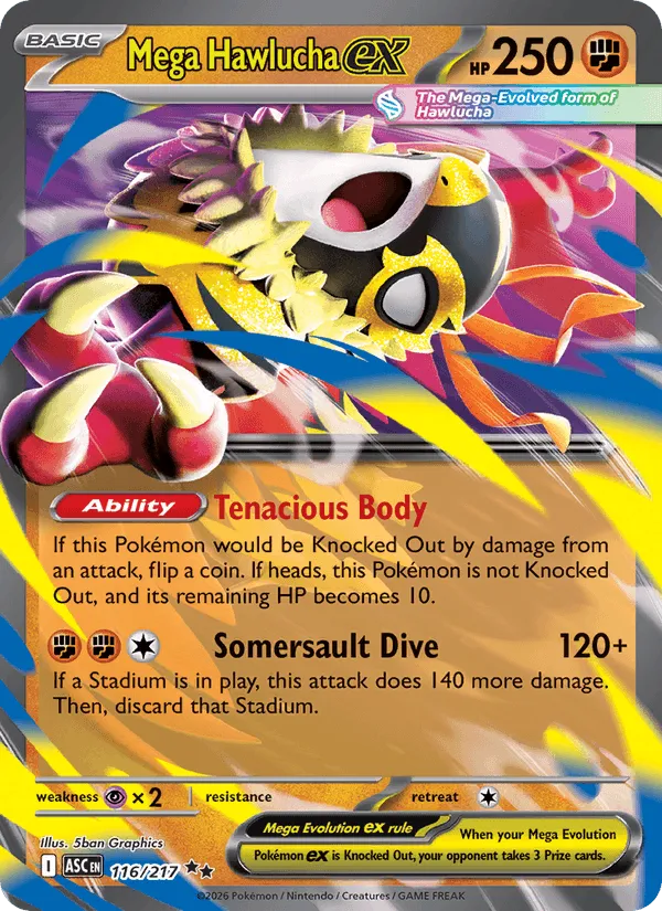 Carte Mega Brutalibré ex — Ascended Heroes Additionals