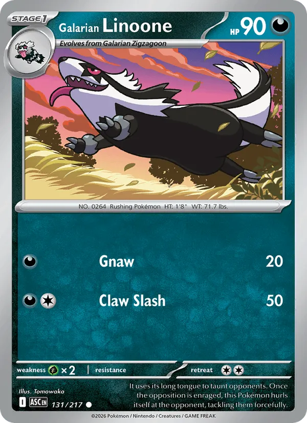 Carte Linéon de Galar — Ascended Heroes Additionals