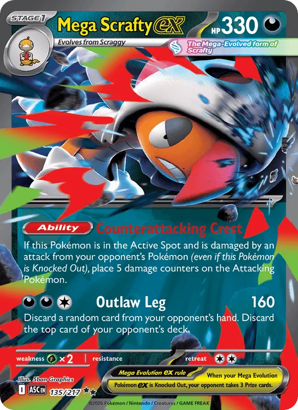 Carte Mega Baggaïd ex — Ascended Heroes Additionals