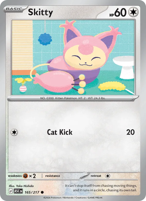 Carte Skitty — Ascended Heroes Additionals