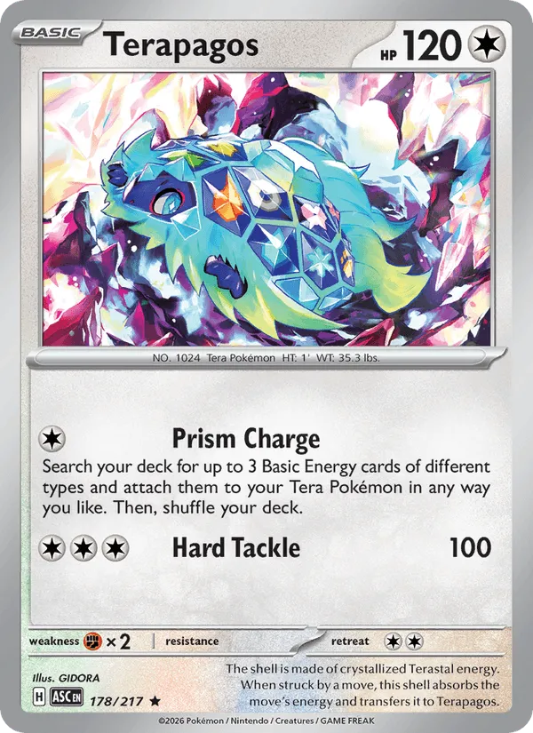 Carte Terapagos — Ascended Heroes Additionals