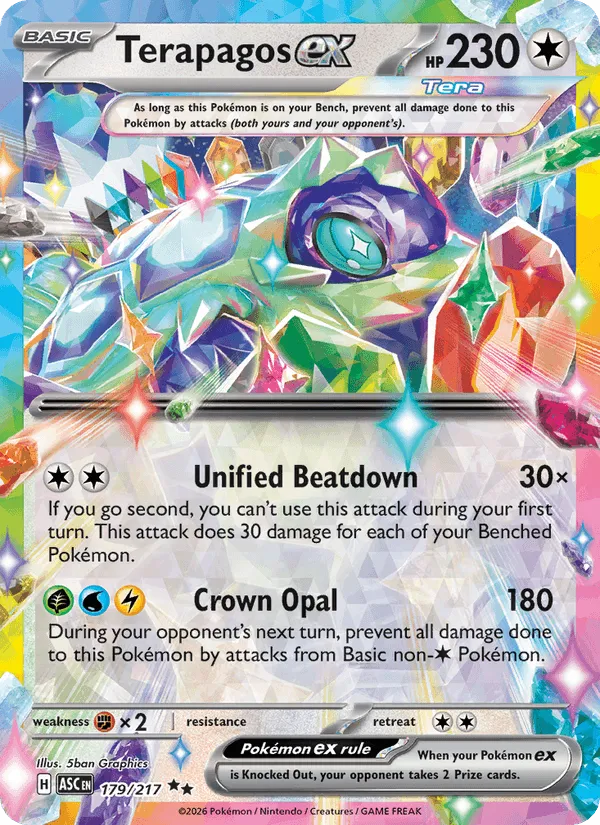 Carte Terapagos ex — Ascended Heroes Additionals
