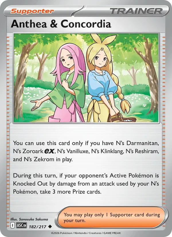 Carte Vénus & Colombe — Ascended Heroes Additionals