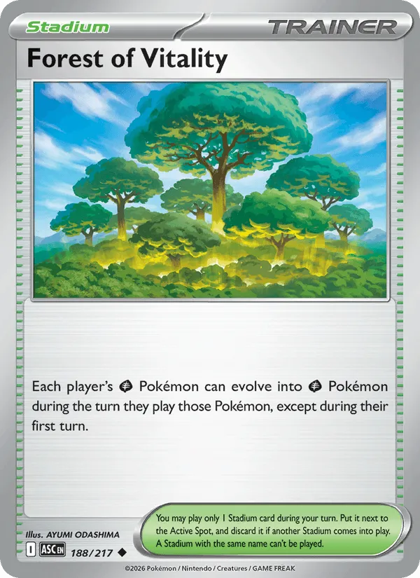 Carte Forêt de Vitalité — Ascended Heroes Additionals