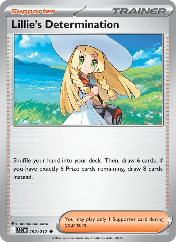 Carte Détermination de Lilie — Ascended Heroes Additionals