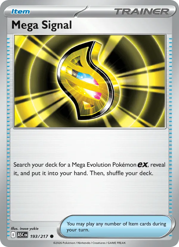 Carte Méga Signal — Ascended Heroes Additionals