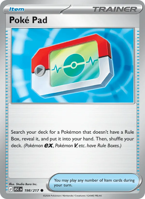 Carte Poké Registre — Ascended Heroes Additionals