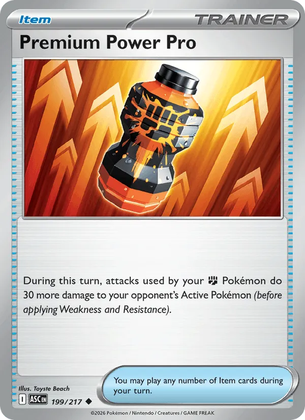 Carte Puissance Premium Pro — Ascended Heroes Additionals