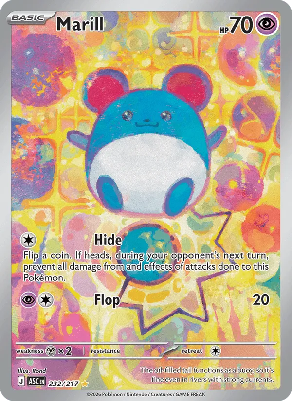 Carte Marill — Ascended Heroes Additionals