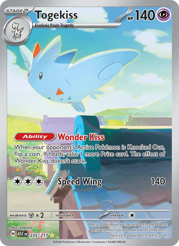 Carte Togekiss — Ascended Heroes Additionals