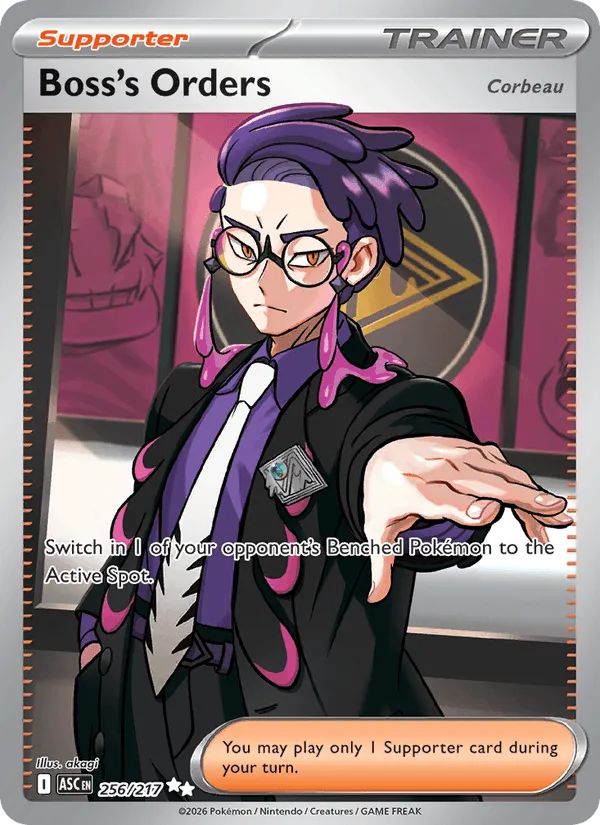 Carte Boss's Orders — Ascended Heroes Additionals