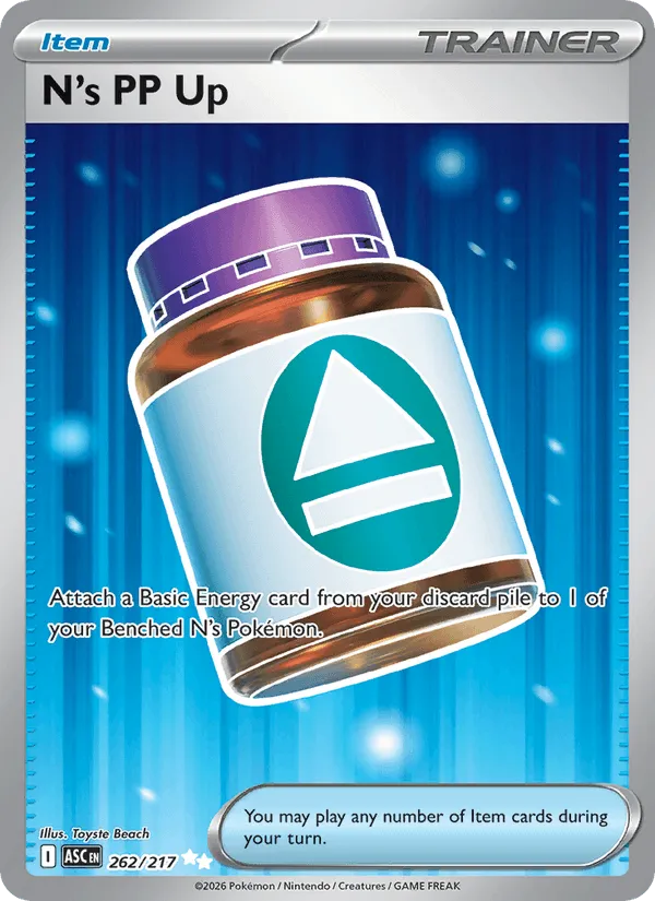 Carte PP Plus de N — Ascended Heroes Additionals