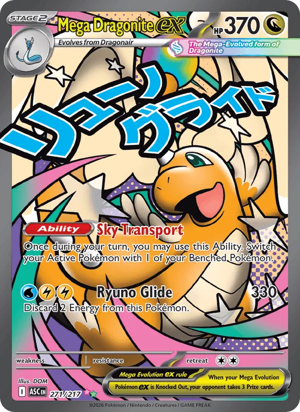Carte Mega Dracolosse ex — Ascended Heroes Additionals