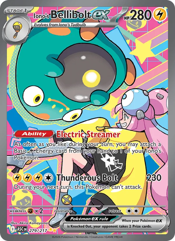 Carte Ampibidou ex de Mashynn — Ascended Heroes Additionals
