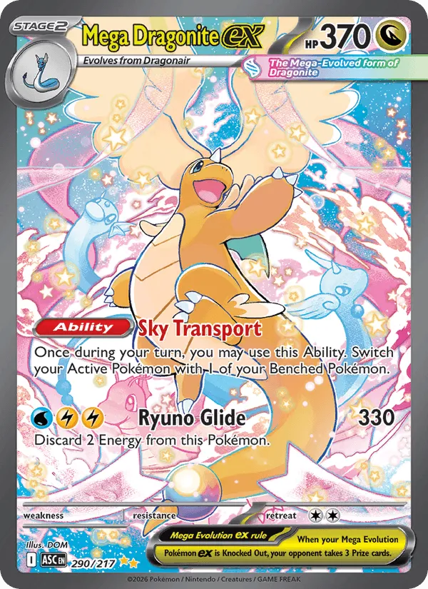 Carte Mega Dracolosse ex — Ascended Heroes Additionals