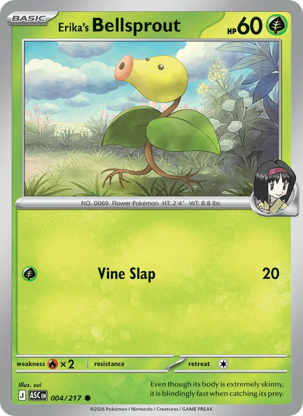 Carte Chétiflor de Erika — Ascended Heroes